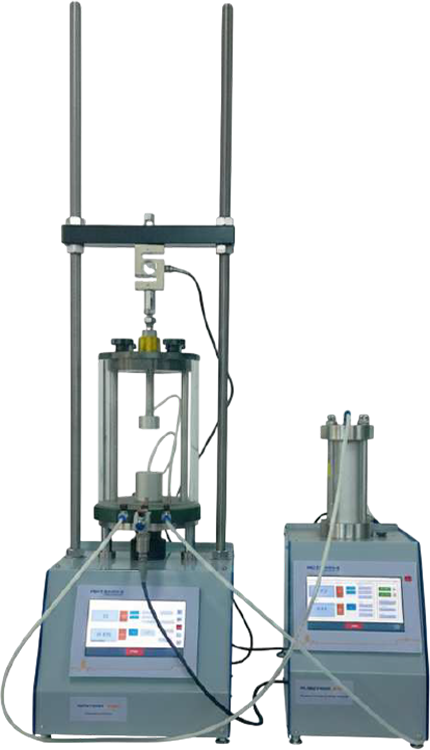 Soiltechnics Unitron Automated Load Frame and Flowtron Controller